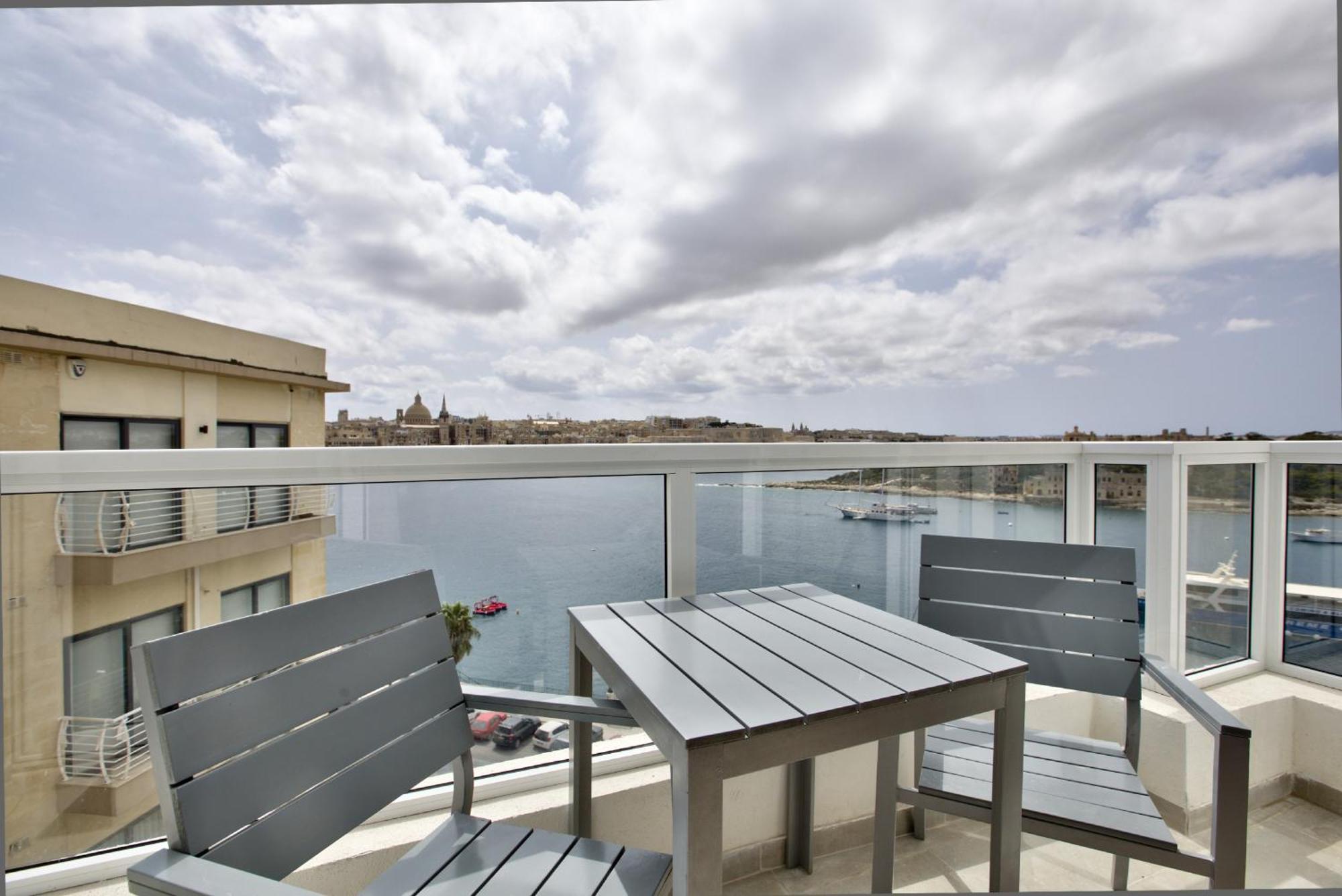 Bastions Seaview And Duplex Penthouse In By Shortletsmalta Apartment