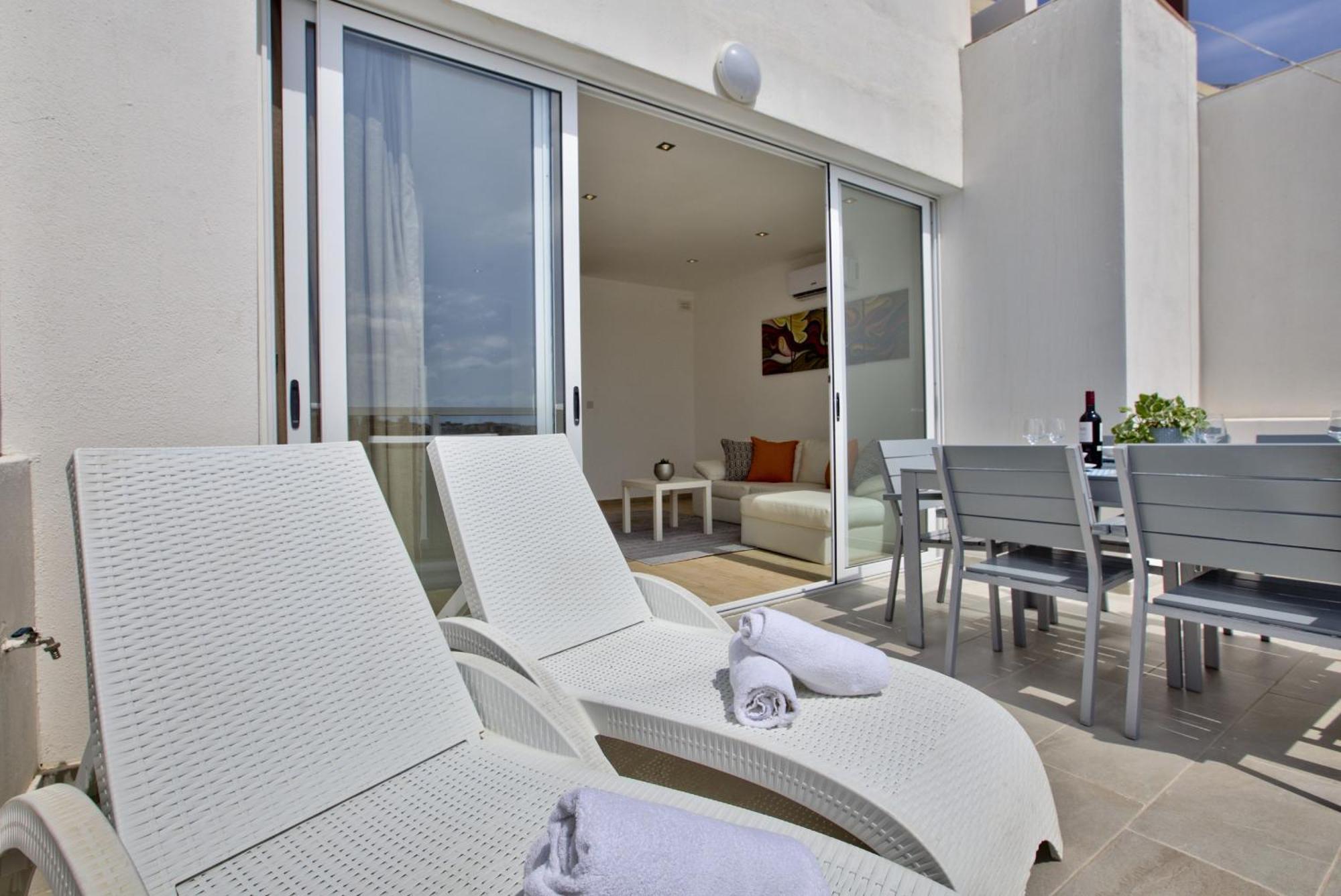Apartment Bastions Seaview And Duplex Penthouse In By Shortletsmalta Sliema